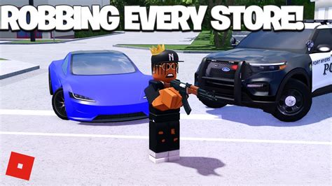 Robbing Every Store In Roblox Southwest Florida Youtube