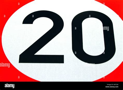 20 Mph Speed Limit Regulations Hi Res Stock Photography And Images Alamy