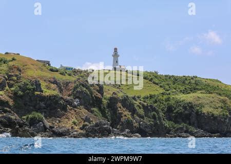 Batan Philippines Mar 8 2024 Basco Vayang Rolling Hills Cliffs