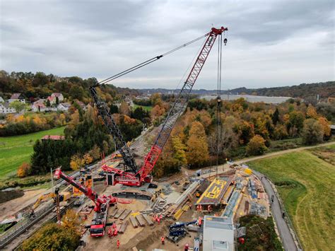 Compact And Powerful Liebherr Crawler Crane Completes Tonne Lift