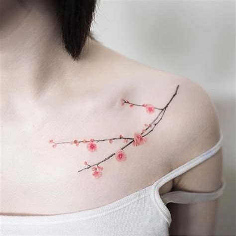 Best Japanese Cherry Blossom Tattoo Designs Meanings