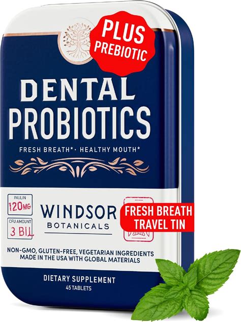 Amazon Dental Probiotics For Teeth And Gums 3BN CFU