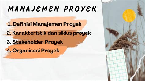 Solution Presentasi Manajemen Proyek Studypool