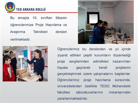 Ted Ankara Koleji Vakf Zel Lisesi Bilim Nsan Yeti Tirme B Y Ppt