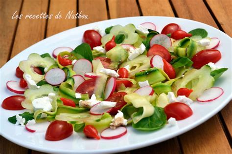 Recette de Salade fraîcheur à la feta et mini poivrons du Pérou la