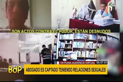 Junín Abogado Fue Descubierto Teniendo Relaciones En Plena Audiencia Virtual Vídeo Dailymotion