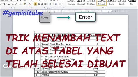 Cara Membuat Sambungan Tabel Di Word Gudang Materi Online 37848 Hot Sex Picture