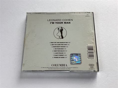 Leonard Cohen Im Your Man Cd Columbia Banino Kup Teraz Na