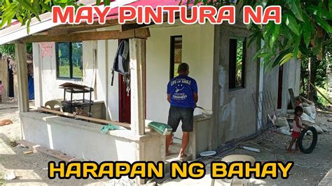 PAG PINTURA SA HARAPAN NG BAHAY NI RICA YouTube