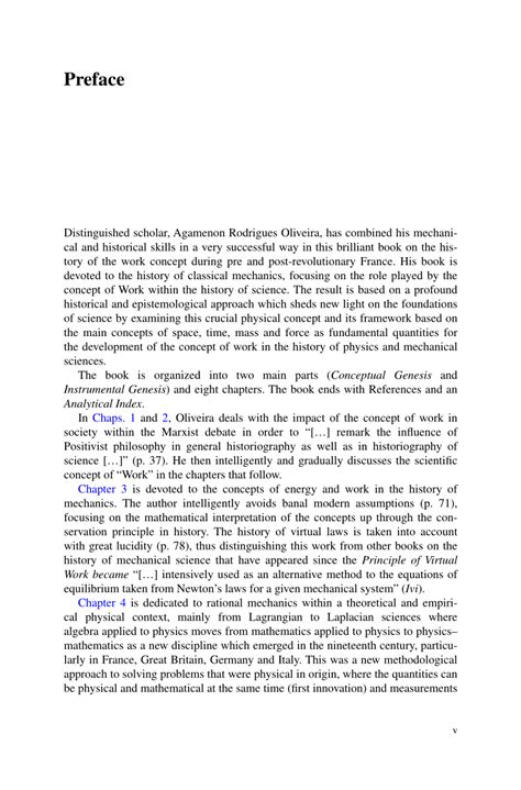 Pdf Preface For A Book A History Of The Work Concept By Agamenon