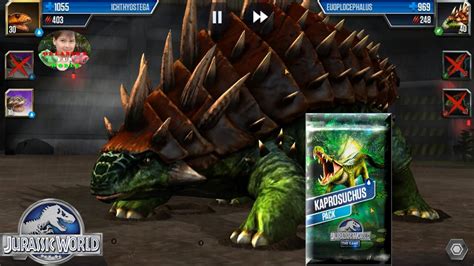 Earth Shattering Event Battle Jurassic World The Game Kaprosuchus