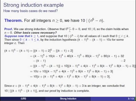 Induction Examples