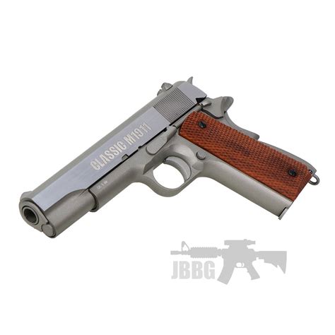 Milbro Classic M1911 Full Metal Co2 Airsoft Pistol Just Bb Guns