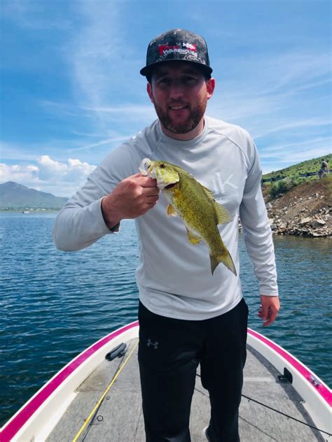 Bass Fishing At Deer Creek Reservoir Tilt Fishing