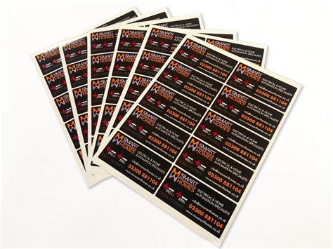 Waterproof Vinyl Labels – Studio Creative Services