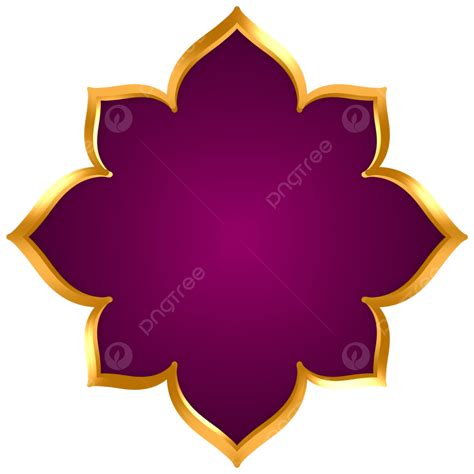 Beautiful Purple Islamic Text Box Or Banner Islamic Islamic Text Box