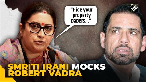 Jagdishpur People Beware Nowhide Your Property Papers Smriti Irani