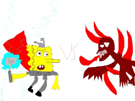 Vengence Demon Vs Spongebob Thor mode by Uniwarrrior123 on DeviantArt