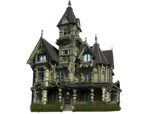 Haunted Manor Halloween Transparent PNG StickPNG