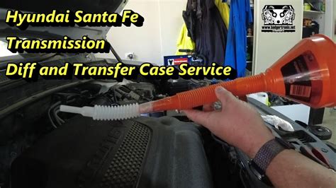 Hyundai Santa Fe Transmission And Driveline Service Youtube