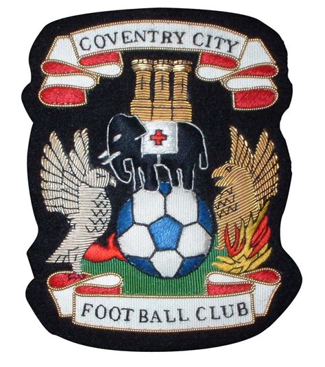 Embroidered Coventry Badge Badge Embroidered Coventry