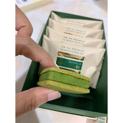 123現貨 中村藤吉 抹茶巧克力厚夾心餅乾 單片獨立包裝 蝦皮購物