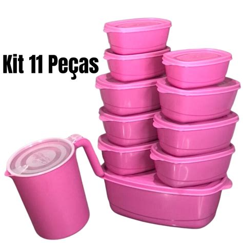 Kit Conjunto De Potes Para Alimentos E Pe As Vasilhas