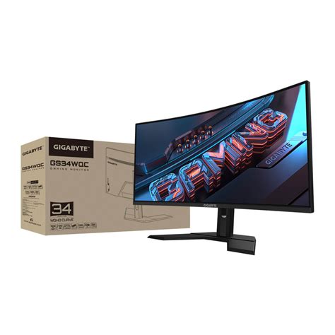 Gigabyte Gs34wqc 34 Inch Va Wqhd 120hz Gaming Monitor Gamesncomps