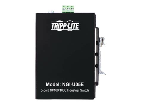 Tripp Lite 5 Port Unmanaged Industrial Gigabit Ethernet Switch SHI