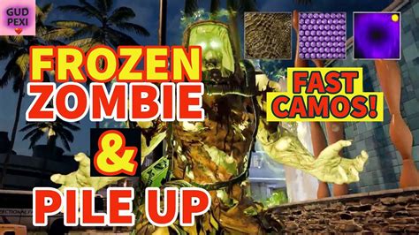 NEW FROZEN ZOMBIE PILE UP GLITCH FAST WEAPON XP COLD WAR