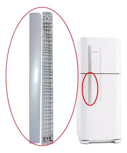 Puxador Completo Refrigerador Electrolux Dc51 Original 53cm Frete grátis