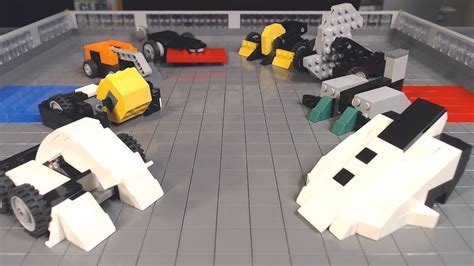 Lego Battlebots Fight Night Tombstone Vs Whiplash Youtube