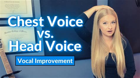 Chest Voice Vs Head Voice Singing Know Your Voice Youtube