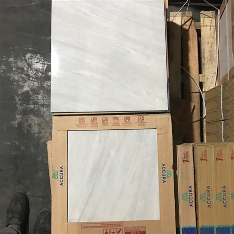 Keramik Lantai Glossy Marble Flat X Accura Saigon Grey Kwp Pt