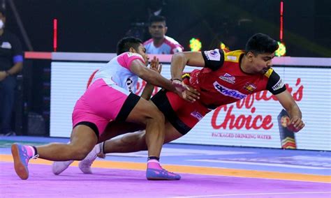 PKL 2021 Bengaluru Bulls Defeat Jaipur Pink Panthers 38 31