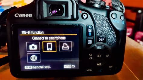 How To Connect Wifi To Canon Eos D Youtube