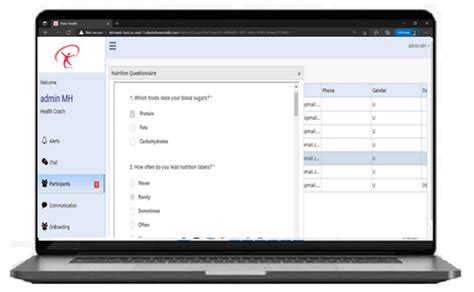 Nutrition Questionnaire Mercy Health Codesmashing