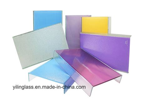 Tempered Color Coated U Profile Glass Toughened Color Painted U Glass