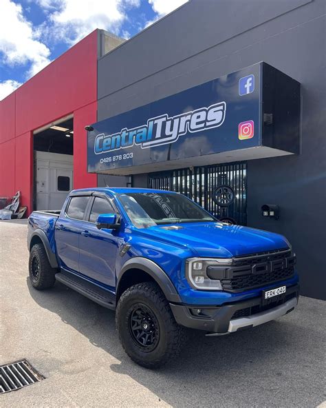 Ford Ranger Raptor Next-Gen Blue Fuel Off-Road Covert D694 | Wheel Front