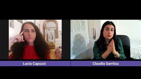 Video Intervista Di Claudia Sarritzu Con Lucia Capuzzi Video Dailymotion