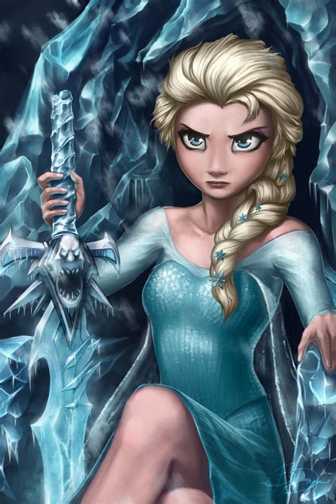 The Frozen Throne From R Frozen Queenelsa