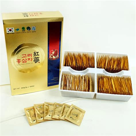 Korea Red Ginseng Tea 100t Tea Gobizkoreacom