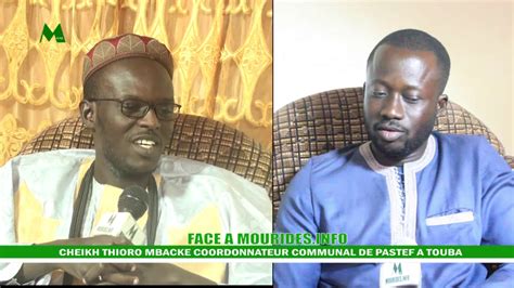 Face A Mourides Info Serigne Cheikh Thioro Mbacke D Fend Sonko Sur L