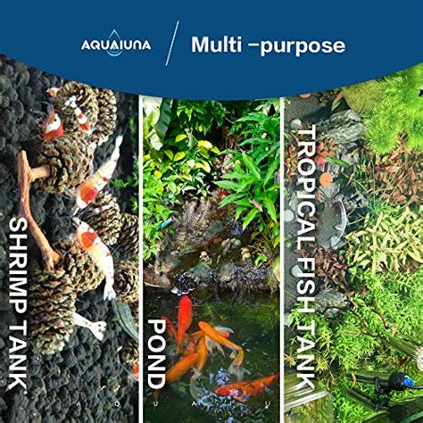 AQUALUNA Aquarium Test Strips 6 In 1 For Freshwater And Saltwater Fish