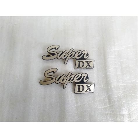 Jual Emblem Logo Body Dop Cover Tutup Aki Kawasaki Super Dx Kh Super