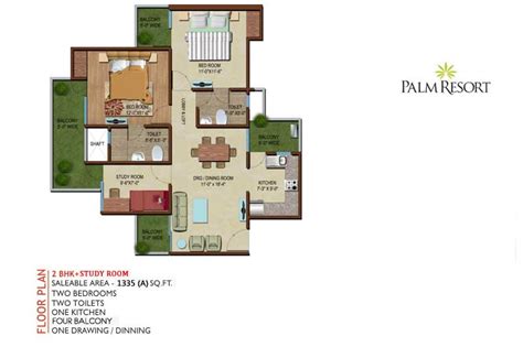 Palm Resort Rajnagar Extension Ready To Move Residential Flats