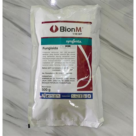 Jual Fungisida Bion M Gr Tanaman Premium Barang Original Free Kardus