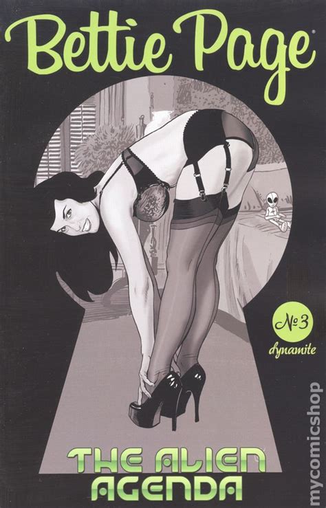 Bettie Page The Alien Agenda Dynamite Comic Books