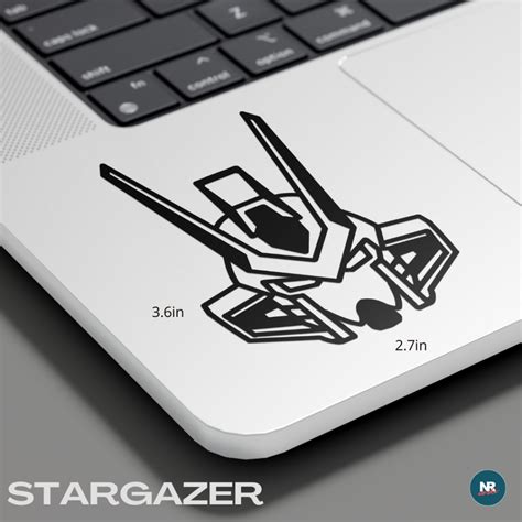 Stargazer Gundam Gunpla Vinyl Decal Mobile Suit Waterproof Anime