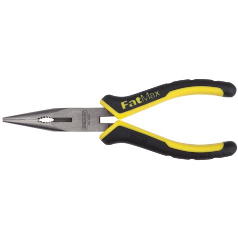 FATMAX 6 1 2 In Long Nose Pliers With Cutter 89 869 STANLEY Tools